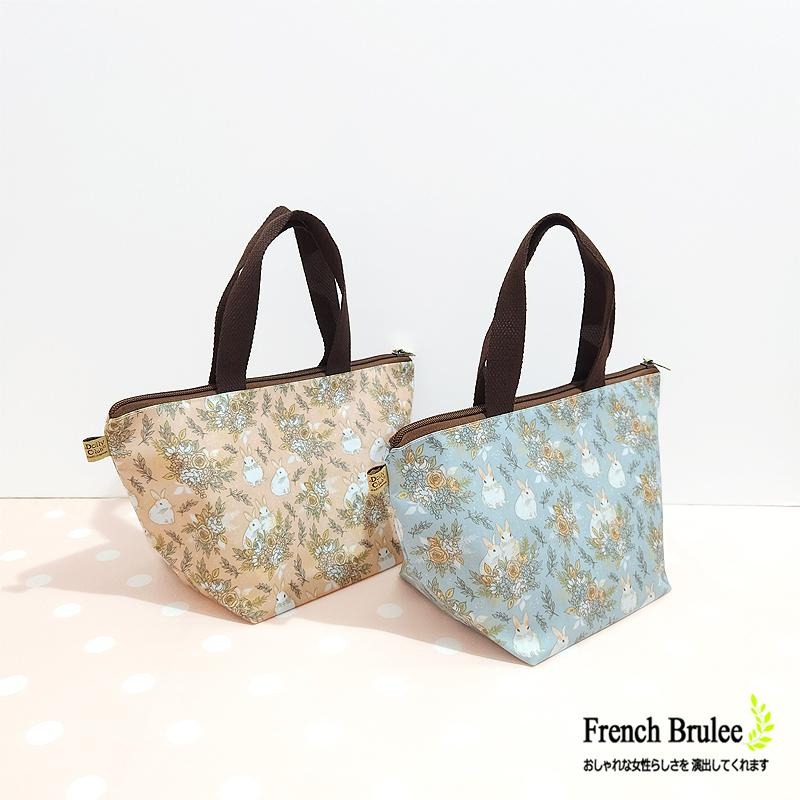 【Dolly club】輕巧 美型 水餃包 便當袋 手提包 野餐袋 防水包 扁款 拉鍊 零錢包 - 多款花色-細節圖2