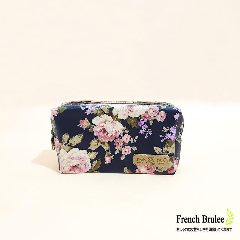 【Dolly club】立體 方型 防水 小物 收納包 / 化妝包 / 手拿包 / 存摺包 - 多款花色-細節圖7