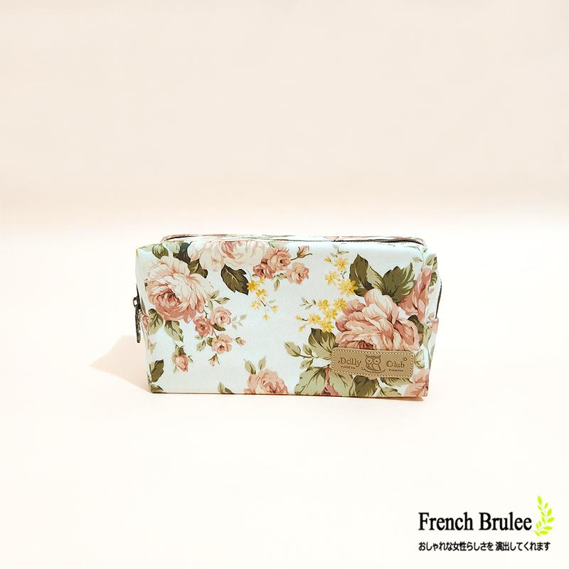 【Dolly club】立體 方型 防水 小物 收納包 / 化妝包 / 手拿包 / 存摺包 - 多款花色-細節圖8