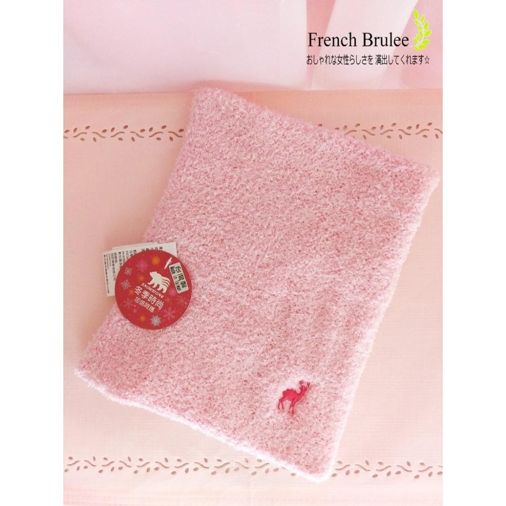 CERF BELL 男女皆適用 寒流 騎車 必備 素面 麋鹿 保暖 珊瑚絨 脖圍 - 短版、長版 多色-細節圖7