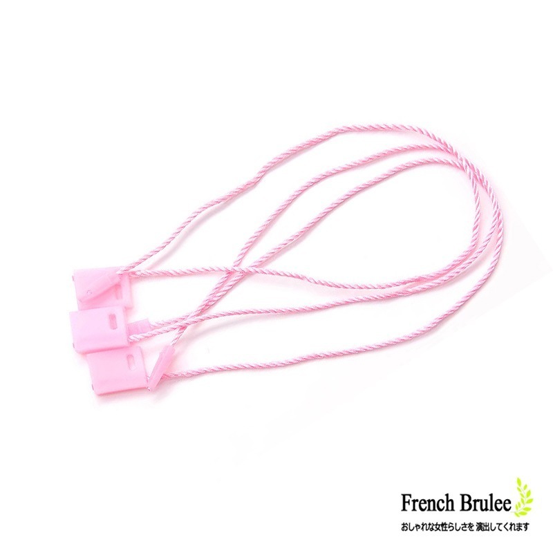 方型 子母扣 吊牌線 方扣 吊繩 麻繩 棉線扣 吊粒 標籤繩 吊卡 服飾 包包 彩色 棉繩 子母線扣 - 共十色-細節圖10