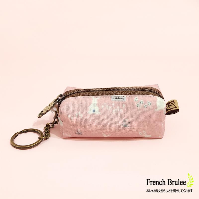 【Dolly Club】迷你 立體 長型 可愛 零錢包 附鑰匙圈 / 印章包 / 銅板包 - 多款花色-細節圖9