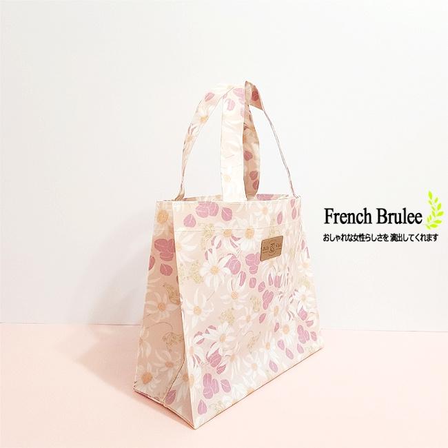 夏日海灘 & 小雛菊 無內裏 磁釦 手提 防水 方包 / 手提袋 (中) - Dolly club-細節圖2