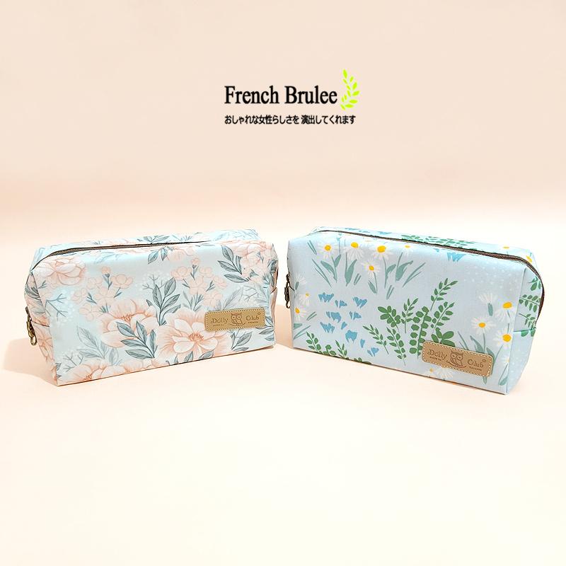 【Dolly club】 立體 方型 防水 存摺 小物 收納包 / 化妝包 / 隨身包 / 存摺包 - 多款花色-細節圖3