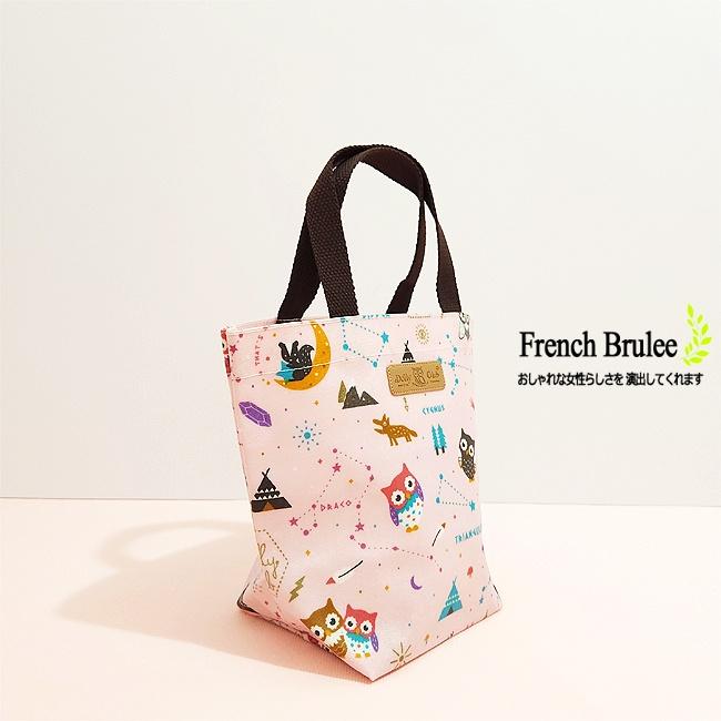 貓頭鷹 休閒 輕巧 無內裏 無拉鍊 防水 手提袋 / 外出袋 - 粉色 Dolly club-細節圖2