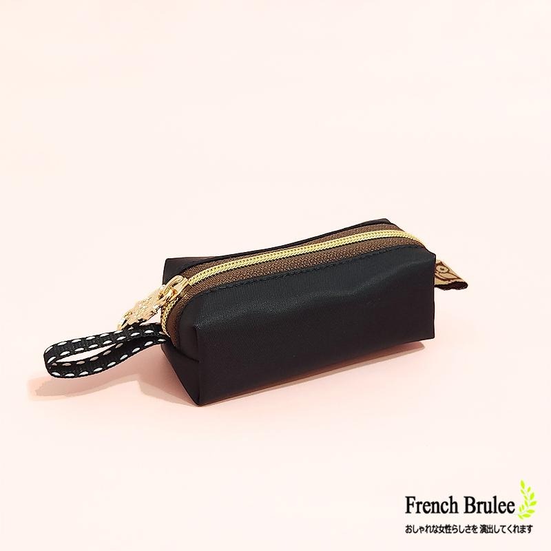 【Dolly Club】質感 尼龍 迷你 立體 長型 小巧 零錢包 / 印章包 / 銅板包 共六色-細節圖3