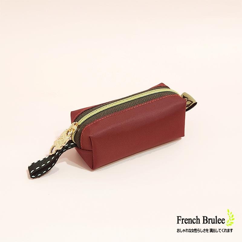 【Dolly Club】質感 尼龍 迷你 立體 長型 小巧 零錢包 / 印章包 / 銅板包 共六色-細節圖5