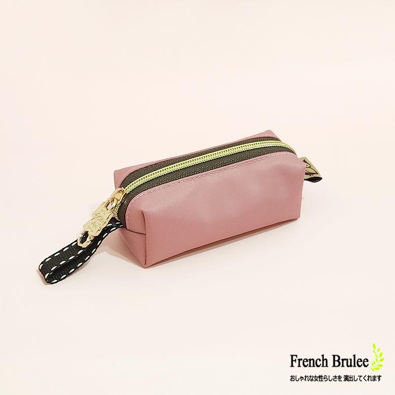 【Dolly Club】質感 尼龍 迷你 立體 長型 小巧 零錢包 / 印章包 / 銅板包 共六色-細節圖7