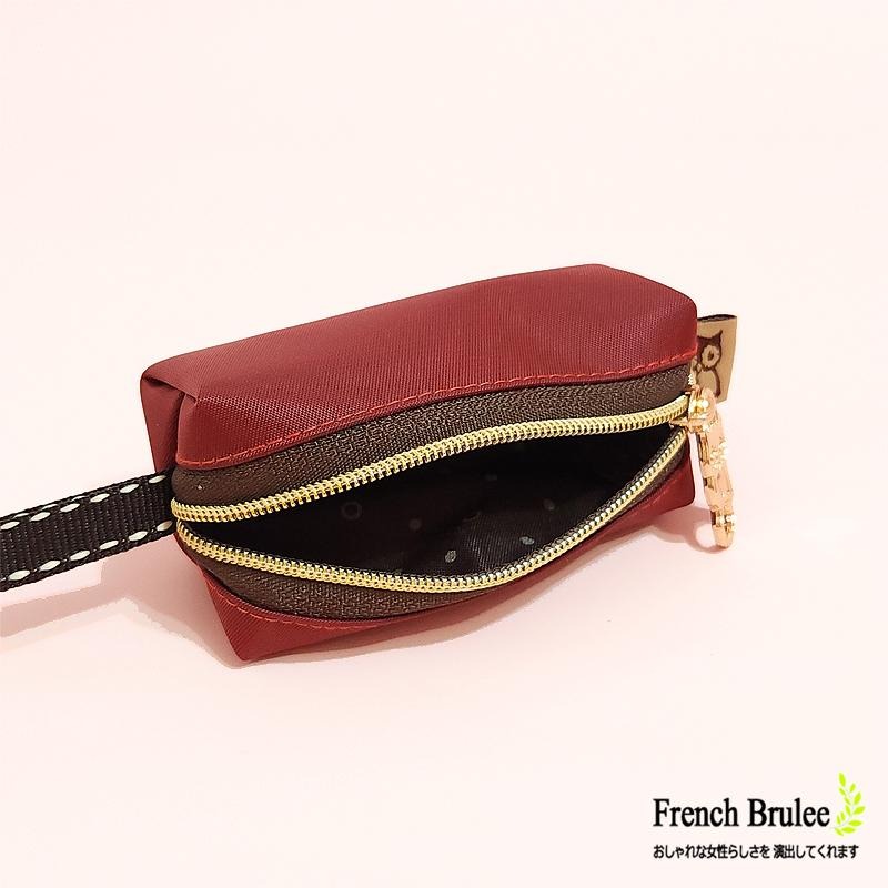 【Dolly Club】質感 尼龍 迷你 立體 長型 小巧 零錢包 / 印章包 / 銅板包 共六色-細節圖9