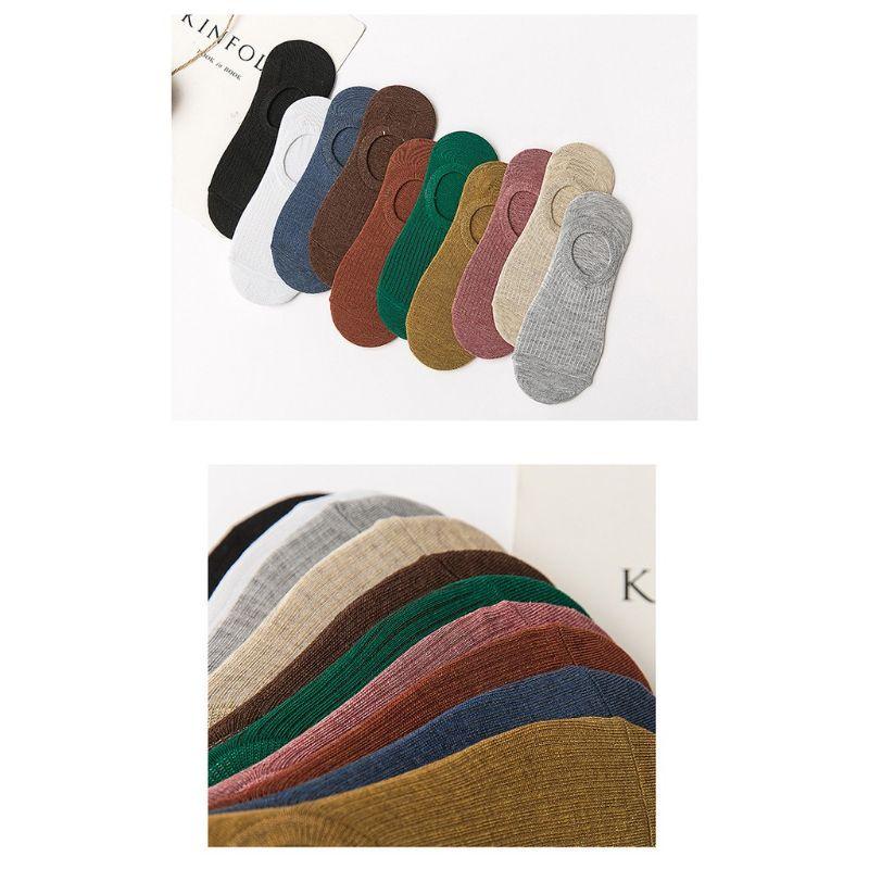 韓系 羅紋 純色 素面 百搭 踝襪 / 船型襪 / 短襪 / 隱形襪 / 襪子 - 10色 ＂快速出貨＂-細節圖3