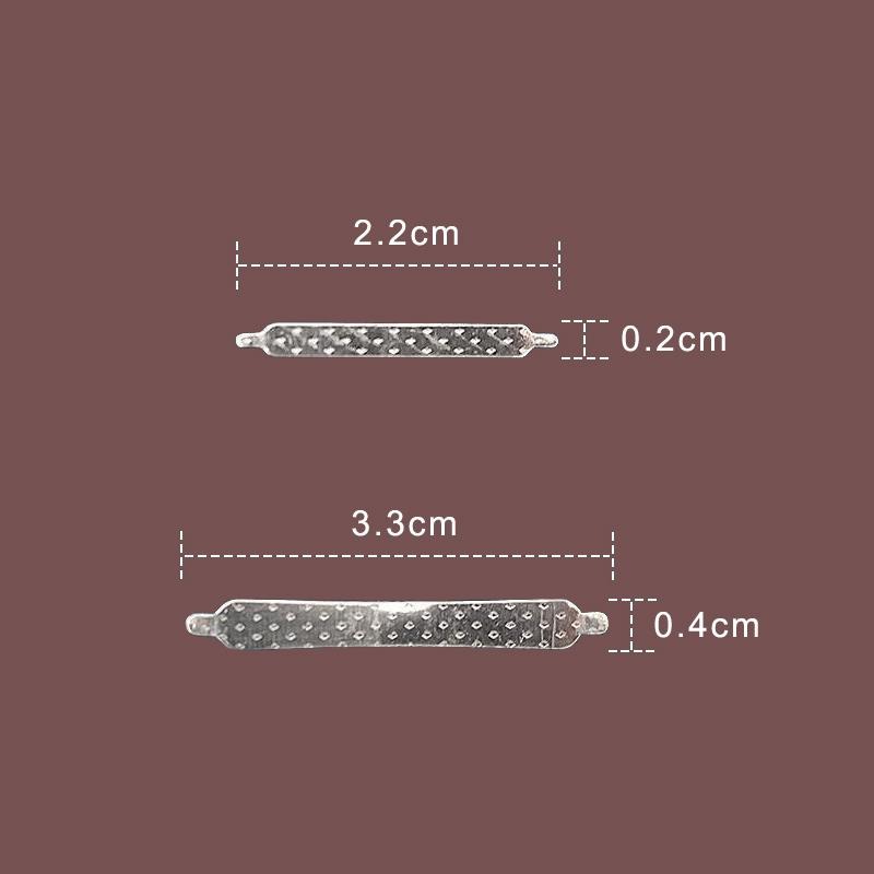 ❤ 可愛 襪夾 鋁扣 刻紋 設計 鐵夾 夾子 襪子 / 襪架 襪鉤 包材 - 尺寸: (大) 、(小)-細節圖6