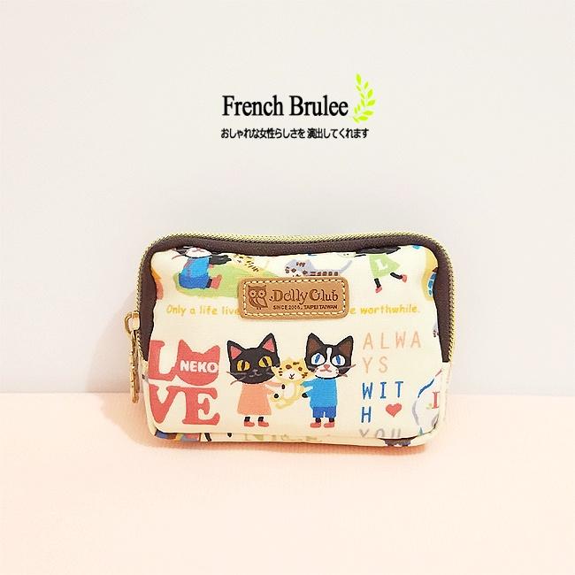 【Dolly Club】可愛 圓弧 造型 質感 金色 拉鍊 零錢包 / 鑰匙包 - 多款花色-細節圖3