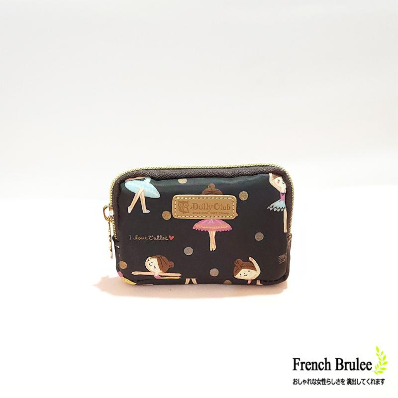 【Dolly Club】可愛 圓弧 造型 質感 金色 拉鍊 零錢包 / 鑰匙包 - 多款花色-細節圖4