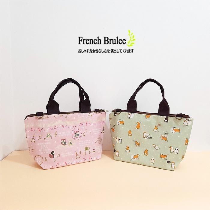 【Dolly Club】 柴犬 & 音符貓頭鷹 防水 收納 水餃包 / 手提 斜背 兩用包 - 附斜背帶-細節圖4