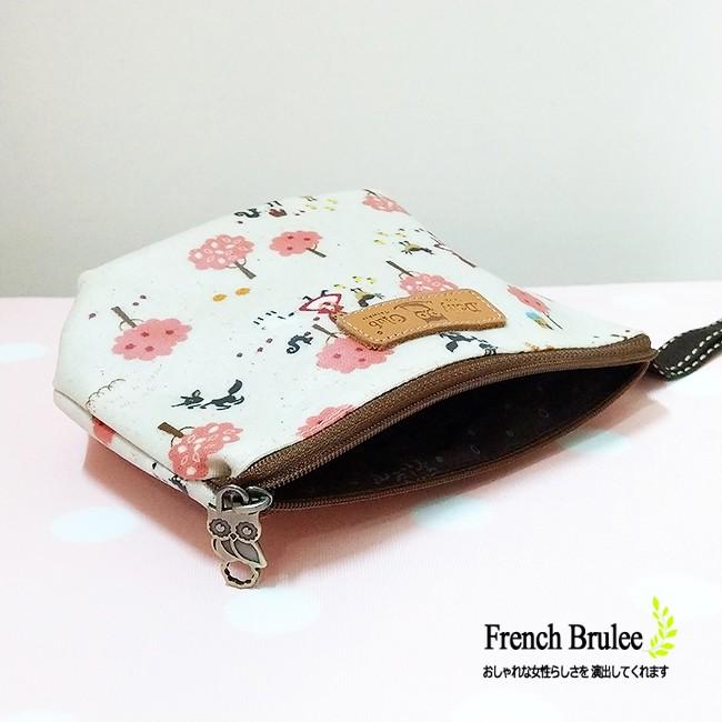 【Dolly club】小紅帽&大野狼 小熊&兔子 水餃 化妝包 拉鍊 零錢包 / 防水包-細節圖4