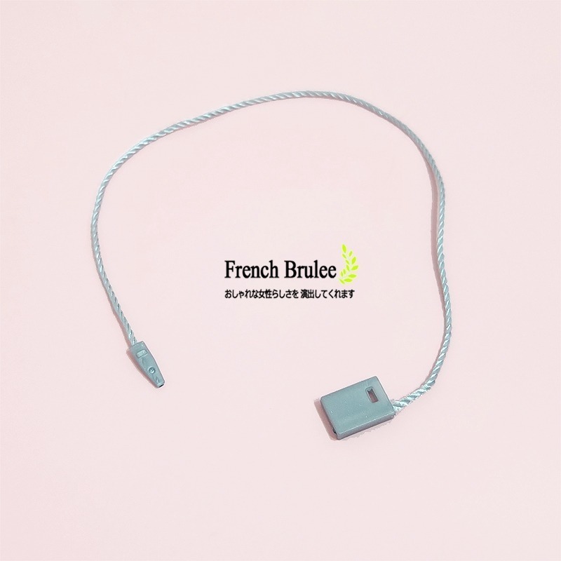 彩色 子彈頭 吊牌繩 & 方扣 子母線扣 吊繩 服飾 飾品 吊卡 吊牌線 -方型通用款、8cm、15cm、20cm-規格圖10