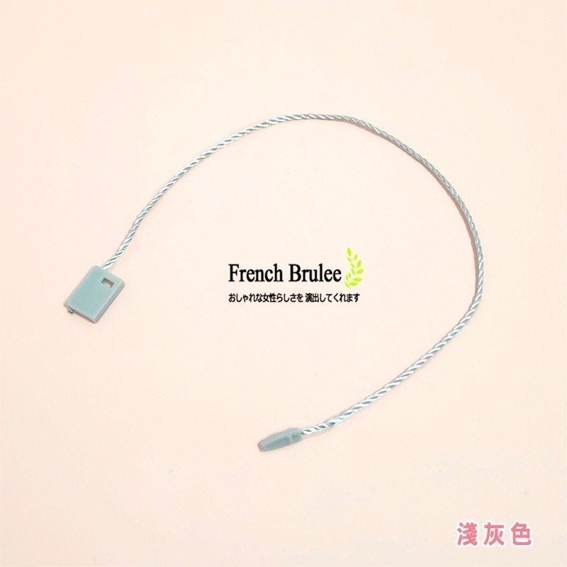 彩色 子彈頭 吊牌繩 & 方扣 子母線扣 吊繩 服飾 飾品 吊卡 吊牌線 -方型通用款、8cm、15cm、20cm-規格圖10