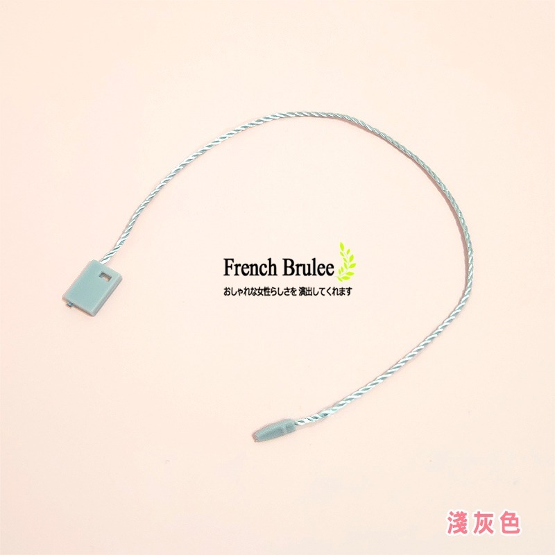 彩色 子彈頭 吊牌繩 & 方扣 子母線扣 吊繩 服飾 飾品 吊卡 吊牌線 -方型通用款、8cm、15cm、20cm-規格圖10