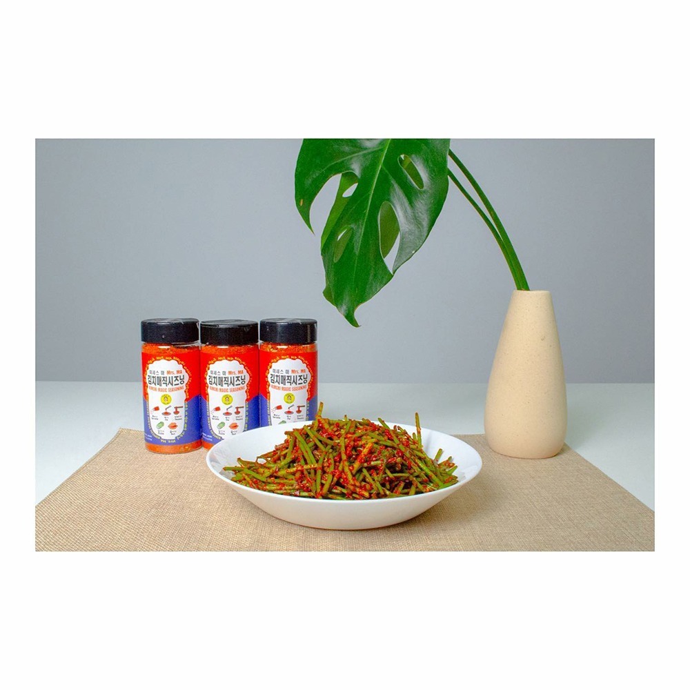 【Mrs. MA 馬女士韓式料理廚坊】韓式泡菜魔法粉 五辛素/無麩質/無基改/含天然酵母-細節圖9