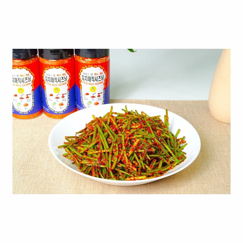 【Mrs. MA 馬女士韓式料理廚坊】韓式泡菜魔法粉 五辛素/無麩質/無基改/含天然酵母-細節圖10