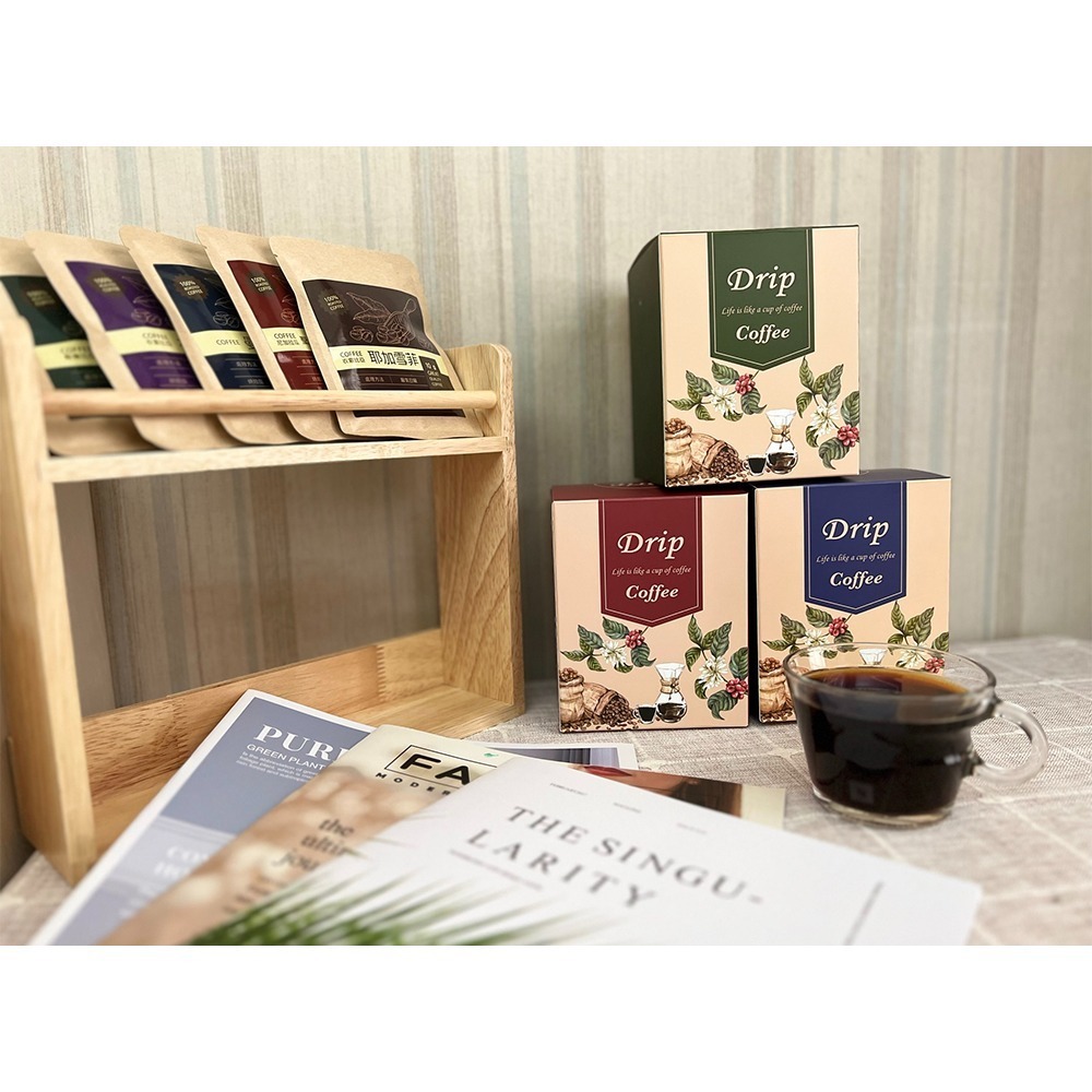 【馨善生活館】濾掛式/掛耳式咖啡 多種類風味  一盒10入-細節圖2
