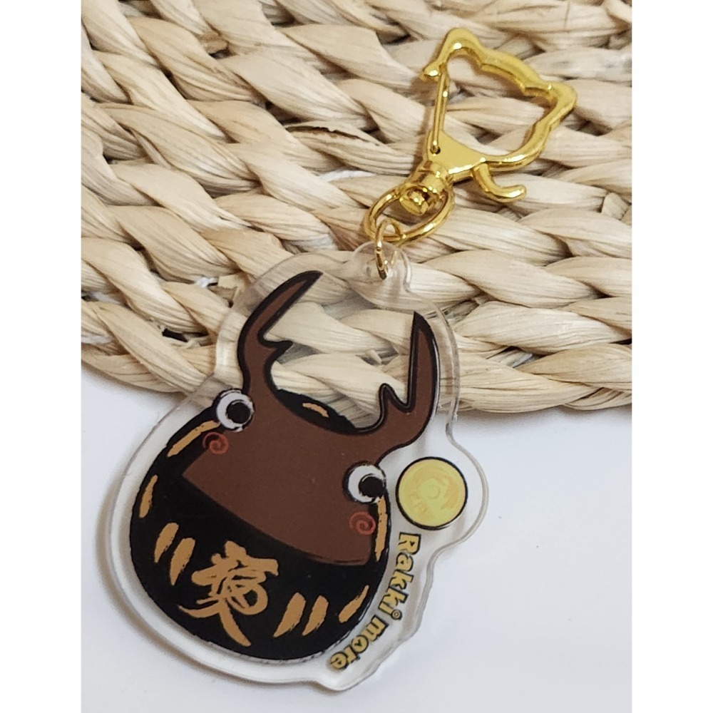 Rakkimore 達摩鑰匙圈 幸運小物 療育小物 甲蟲達摩吊飾-規格圖6