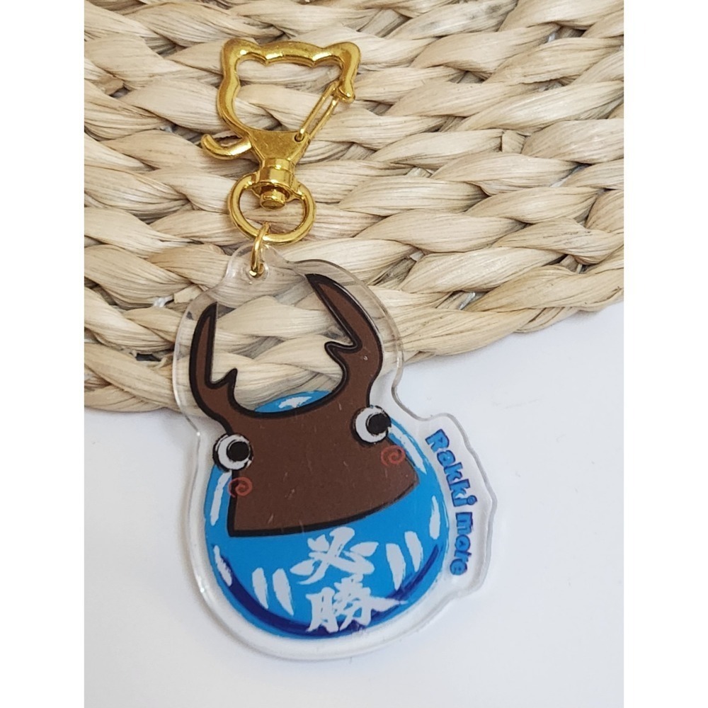 Rakkimore 達摩鑰匙圈 幸運小物 療育小物 甲蟲達摩吊飾-規格圖6