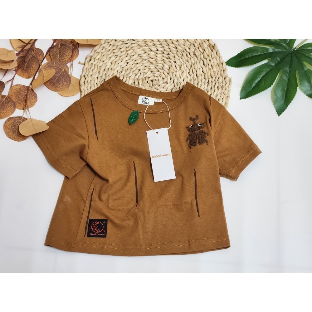 2025年Rakki More 熱銷追加款 獨角仙童裝 日系童裝90-140-規格圖5