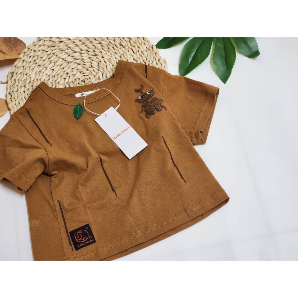 媽咪可以試試 小隻女孩系列 臺灣原創品牌Rakki More 夏季短袖 親子裝- 媽媽-細節圖2