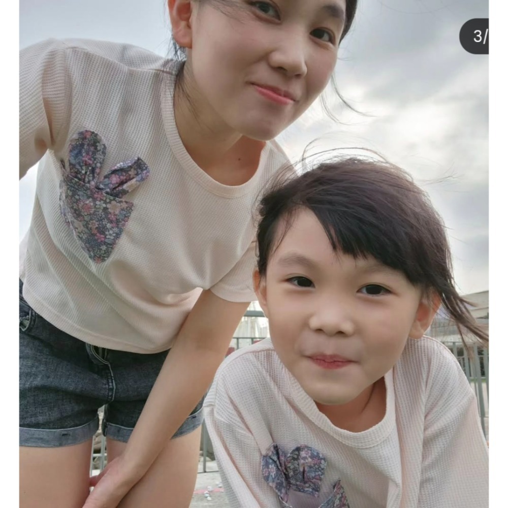 媽咪可以試試 小隻女孩系列 臺灣原創品牌Rakki More 夏季短袖 親子裝- 媽媽-細節圖5