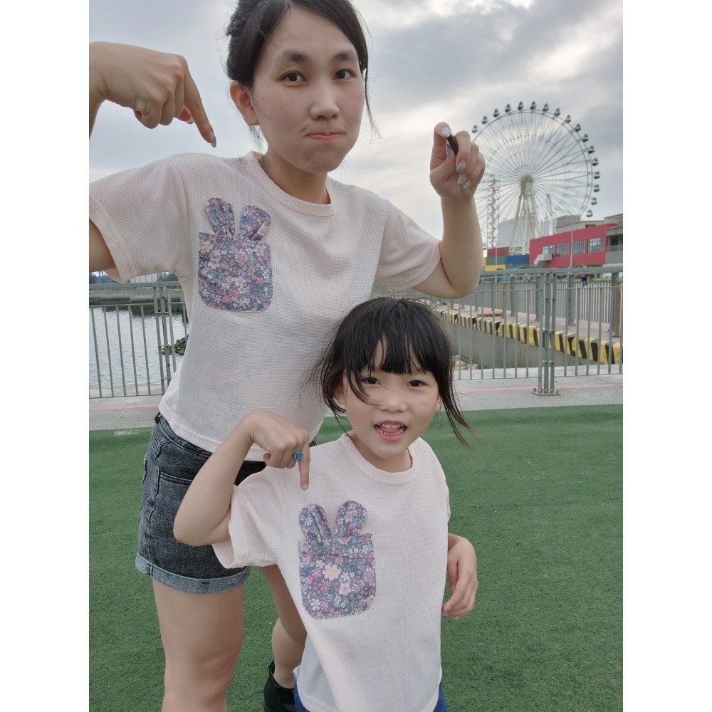 媽咪可以試試 小隻女孩系列 臺灣原創品牌Rakki More 夏季短袖 親子裝- 媽媽-規格圖6