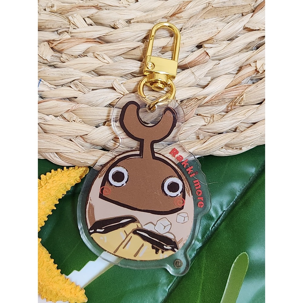 Rakki More臺灣原創品牌 2026年 布丁奶茶飲料吊飾-規格圖1