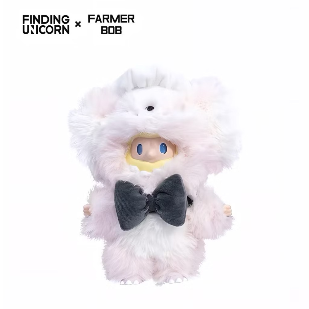 《現貨》FINDING UNICORN FARMER BOB 鼠鼠廚師 搪膠毛絨掛件吊卡-細節圖4