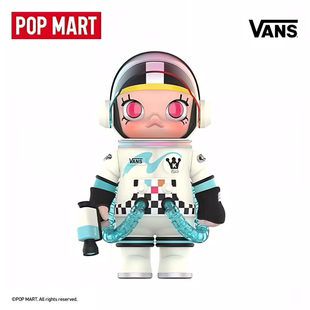 《現貨》 popmart 泡泡瑪特 MEGA SPACE MOLLY 400% VANS 范斯-細節圖3