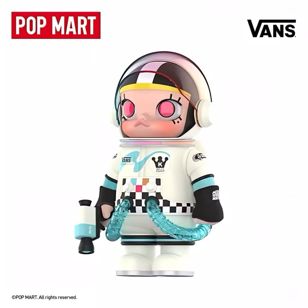 《現貨》 popmart 泡泡瑪特 MEGA SPACE MOLLY 400% VANS 范斯-細節圖4