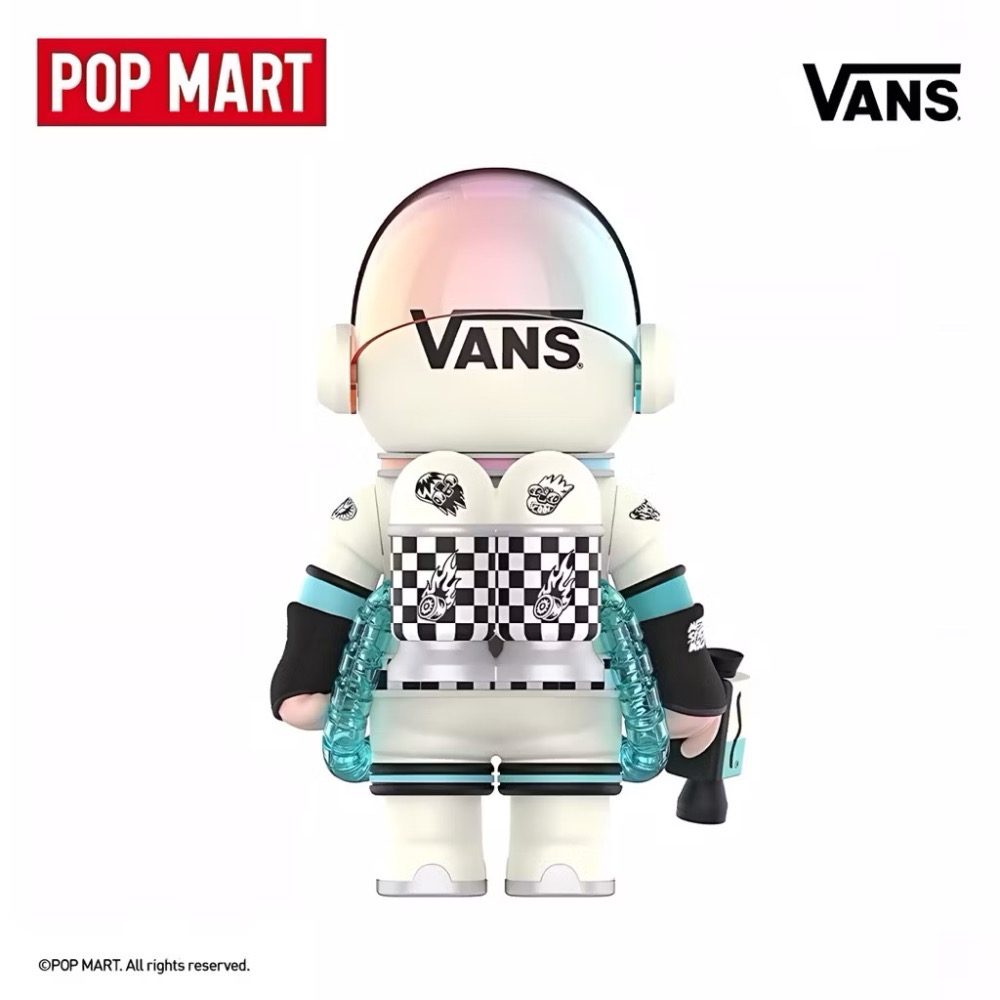 《現貨》 popmart 泡泡瑪特 MEGA SPACE MOLLY 400% VANS 范斯-細節圖5