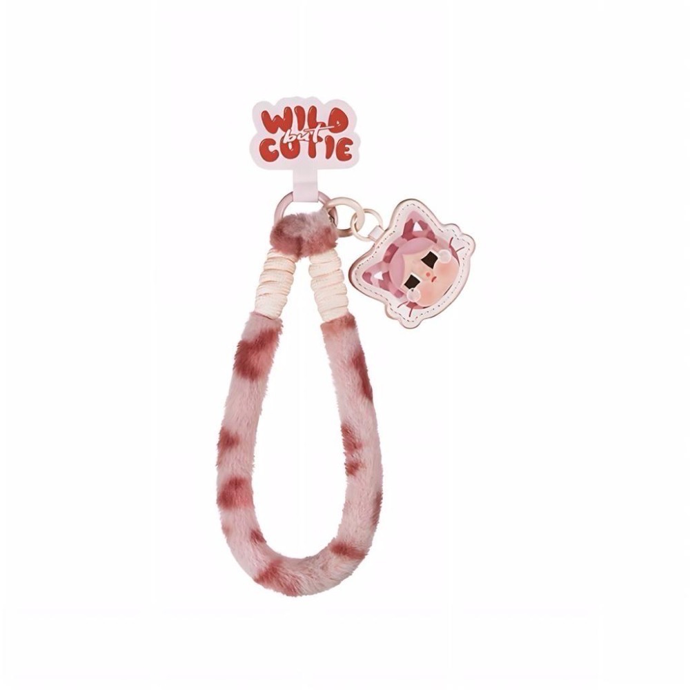 《現貨》 popmart 泡泡瑪特 CRYBABY 豹豹貓貓系列 - 手機掛繩盲盒 確認款 隱藏款-細節圖6