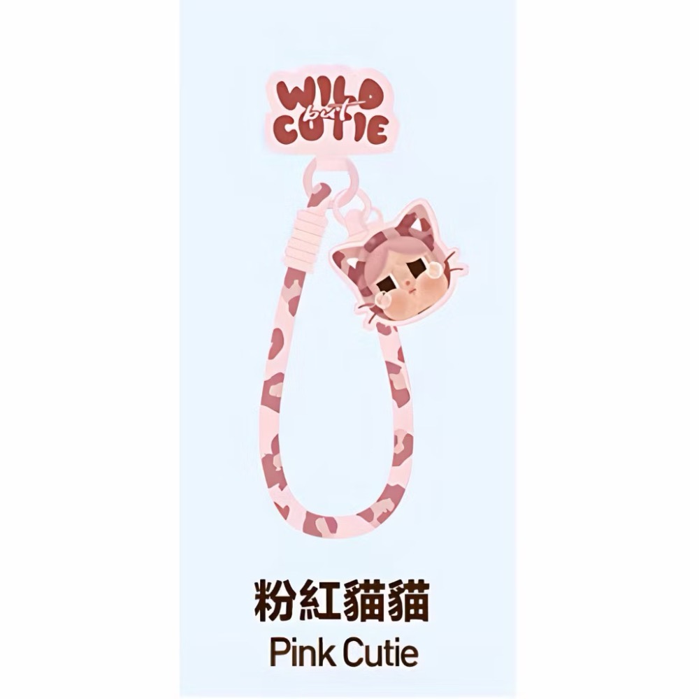 《現貨》 popmart 泡泡瑪特 CRYBABY 豹豹貓貓系列 - 手機掛繩盲盒 確認款 隱藏款-規格圖6