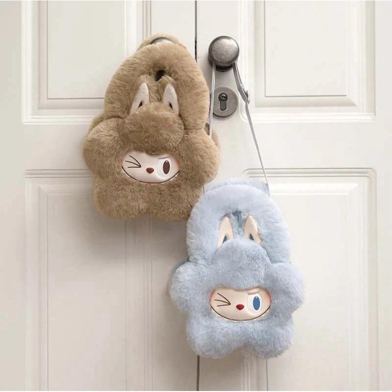 《現貨》popmart 泡泡瑪特 Labubu經典系列 mokoko甜心系列  毛絨香香花朵包 毛絨花朵包-細節圖5