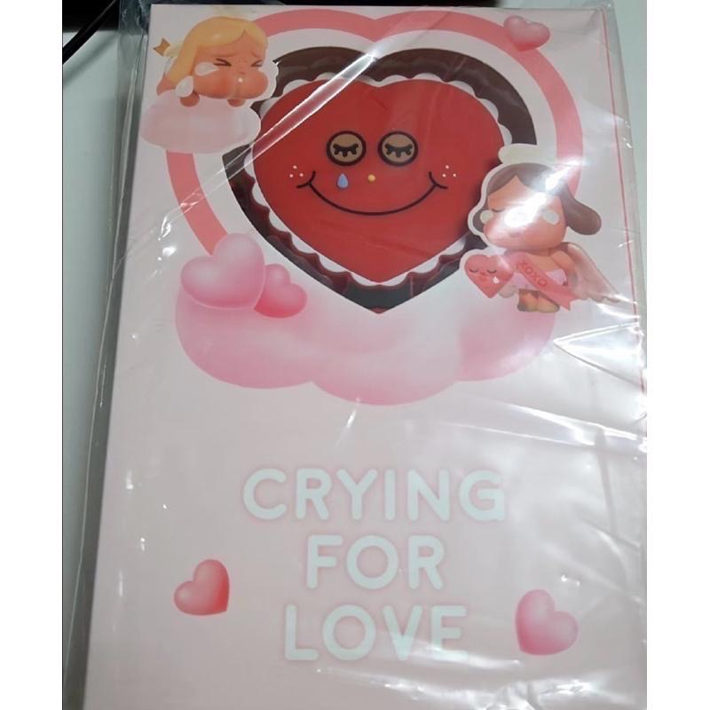 《現貨》popmart 泡泡瑪特 哭娃Crybaby 愛神眼淚-情人節限定💌手機背夾💘徽章 毛絨鏡 天使徽章-細節圖3