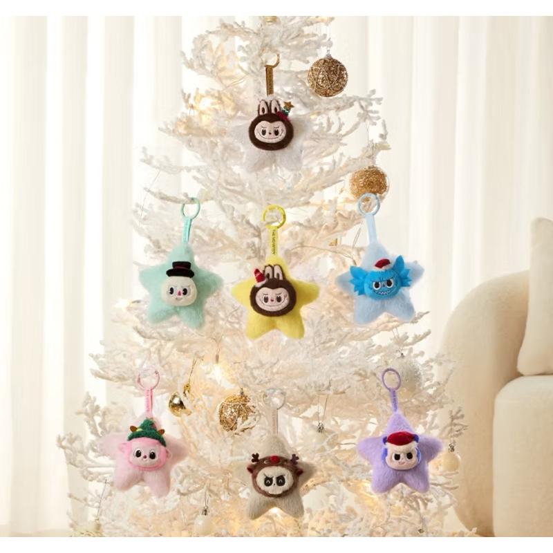 《現貨》 POPMART 泡泡瑪特 THE MONSTERS 經典系列-閃閃毛绒掛件盲盒-細節圖4