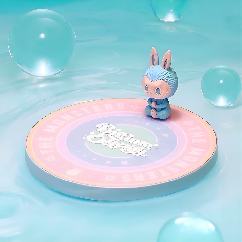 《現貨》POPMART 泡泡瑪特 前方高能系列  Labubu 無線充電盤-細節圖3