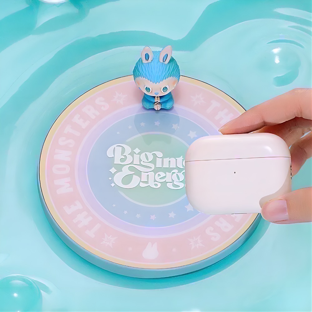 《現貨》POPMART 泡泡瑪特 前方高能系列  Labubu 無線充電盤-細節圖4