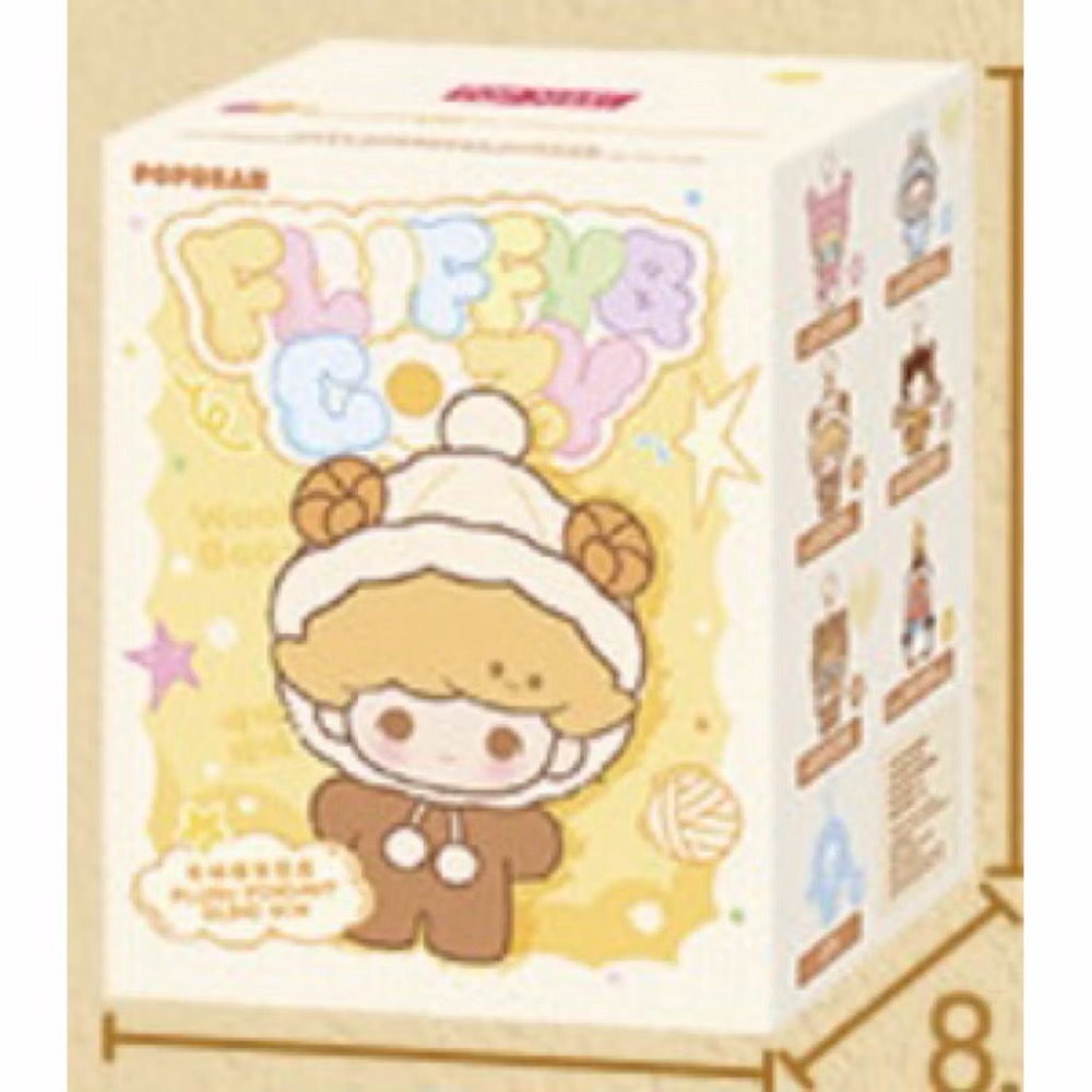 《現貨》POPMART 泡泡瑪特 泡泡萌粒 毛絨絨暖呼呼 毛絨公仔 毛絨卡套 LABUBU 星星人 確認款 隱藏款-規格圖2