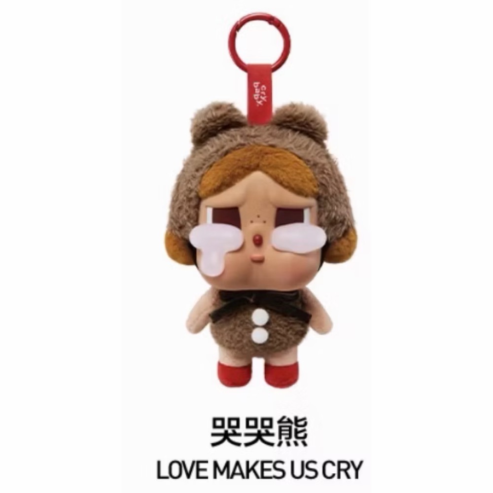 《現貨》POP MART 泡泡瑪特 CRYBABY 哭娃 眼淚工廠系列 - 搪膠臉毛絨 確認款 隱藏款 初生白 初生棕-規格圖5
