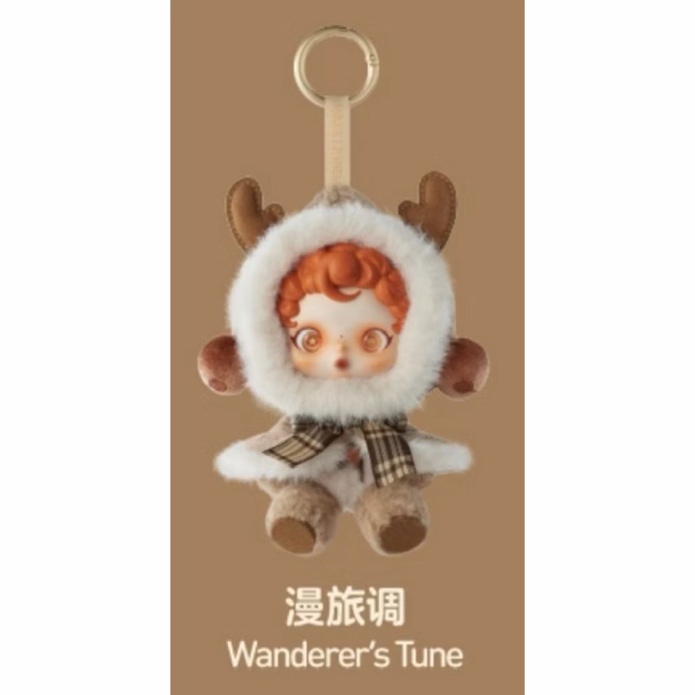 《現貨》POPMART 泡泡瑪特 SKULLPANDA 冬日樂章系列毛絨公仔 確認款-規格圖1