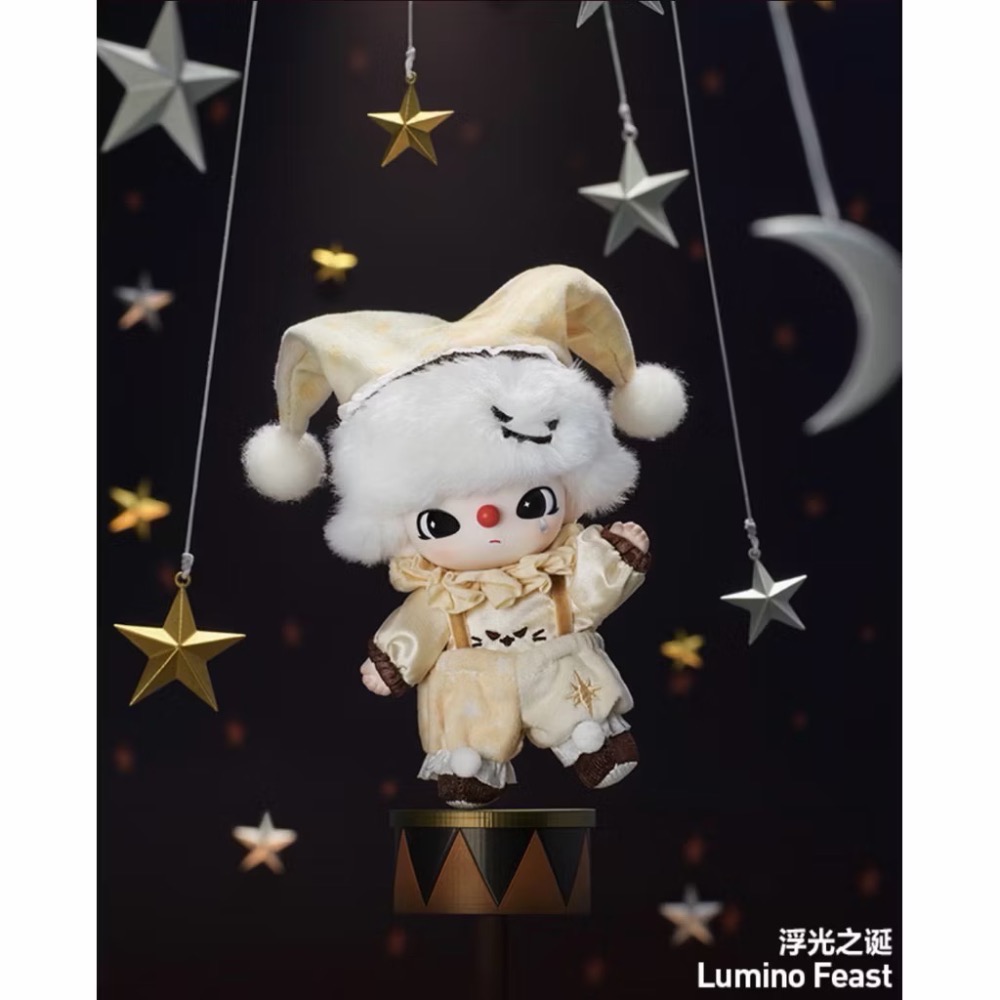 《現貨》POPMART 泡泡瑪特WHY SO SERIOUS系列 Labubu 萬聖節 小丑 搪膠毛絨掛件 確認款-規格圖1