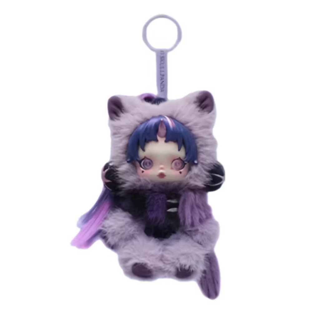 《現貨》POP MART 泡泡瑪特 SKULLPANDA × 小馬寶莉系列絨毛公仔掛件-規格圖3