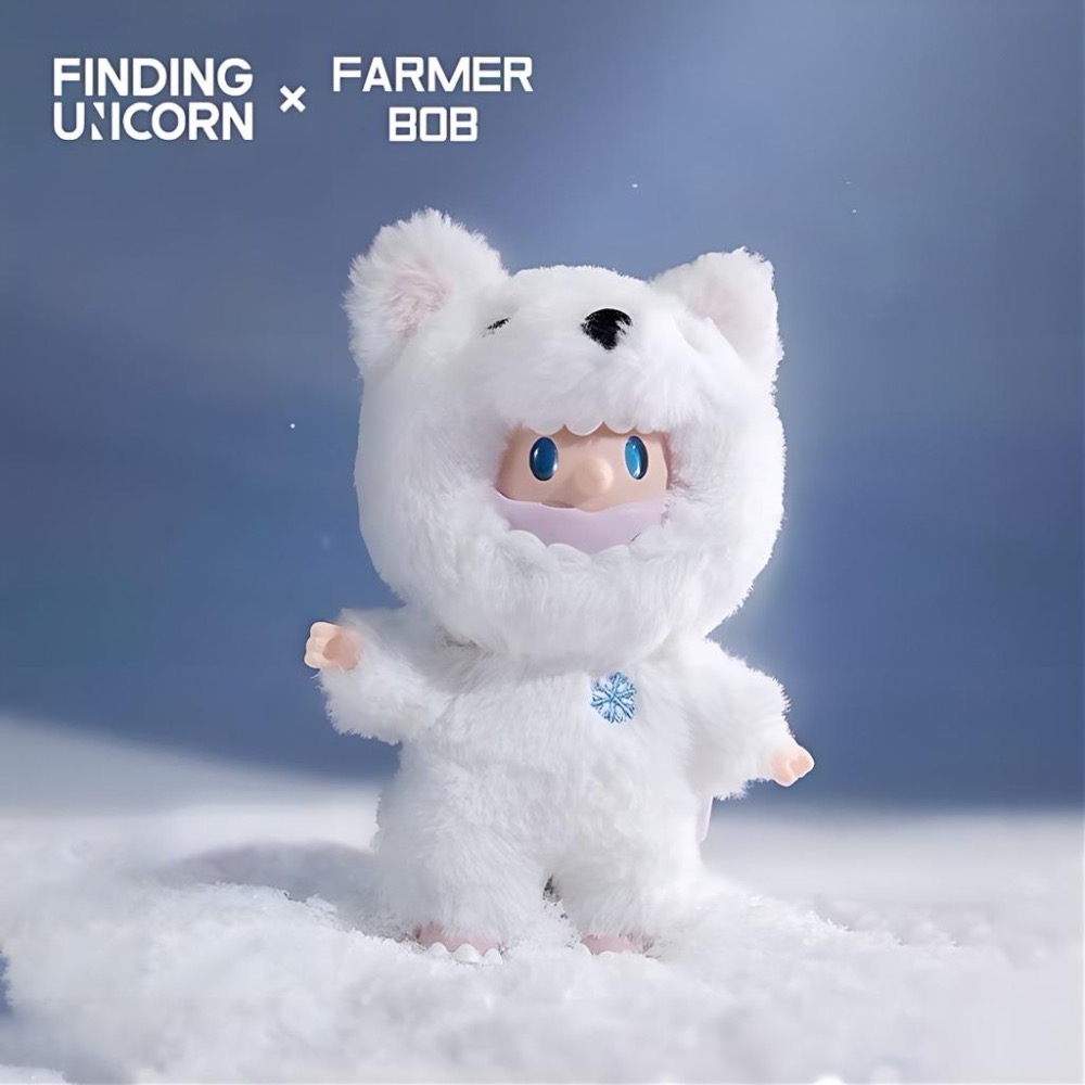 《現貨》FINDING UNICORN 尋找獨角獸 BOB小雪犬獸 搪膠毛絨掛件吊卡 新加坡 PTS限定-細節圖4