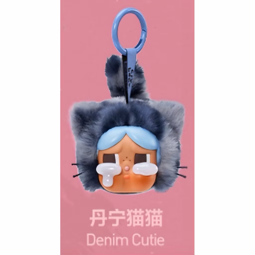 《現貨》 POPMART泡泡瑪特 CRYBABY 豹豹貓貓系列 - 搪膠毛絨掛件盲盒 哭娃 確認款 隱藏款-規格圖5
